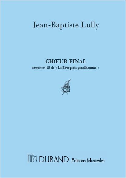 Choeur Final Du Bourgeois